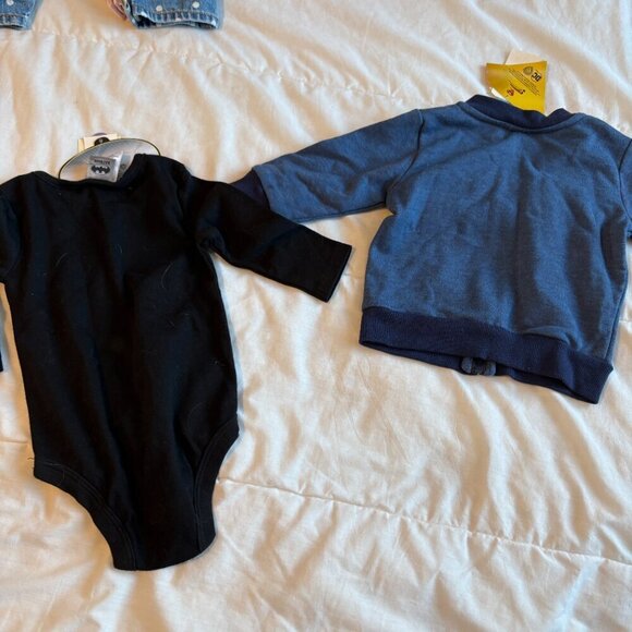 DC Comics Batman & Superman Baby Bundle 3-6 months NWT - Picture 7 of 7